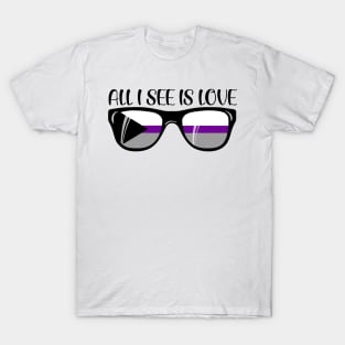 Demisexual Sunglasses - Love T-Shirt